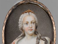 GG Min 41  Min 41, Österreichisch 1745-1750, Maria-Theresia von Österreich (1717-1780), Elfenbein, 5,8 x 4,6 cm : Museumsfoto: Claus Cordes